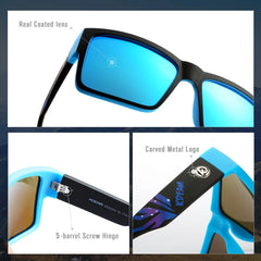 Vendushop Polarized Square Sun Glasses – Durable Unisex Design
