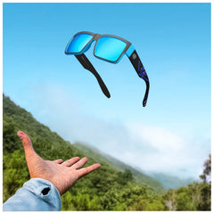 Vendushop Polarized Square Sun Glasses – Durable Unisex Design