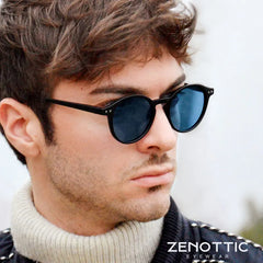 Vendushop Retro Small Round Polarized Sunglasses – Unisex