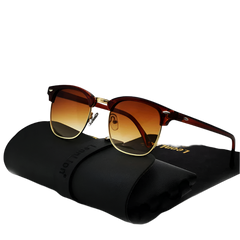 emi-Rimless Retro Sunglasses