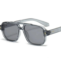 AERIS™ — Retro Double Bridge Square Sunglasses